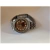 Image 2 : ROLEX STAINLESS STEEL LADIES DIAMOND WRIST WATCH, OYSTER PERPETUAL DATEJUST, ROUND SHAPED STAINLESS