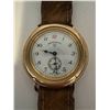 Image 1 : EBERHARD LADIES OR GENTS HERITAGE STYLE WATCH, 20 MICRON YELLOW GOLD PLATED STERLING SILVER