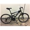 Image 2 : BLACK TRIBAL BLACK ARROW, FULL SUSPENSION, 21 SPEED MOUNTAIN BIKE