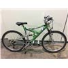 Image 2 : GREEN NAKAMURA DECENT FS, FULL SUSPENSION, 21 SPEED MOUNTAIN BIKE