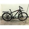 Image 2 : BLACK AND RED SPECIALIZED HARDROCK SPORT, FRONT SUSPENSION, DISC BRAKES, 24 SPEED MOUNTAIN BIKE -