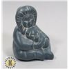 Image 1 : HAND MADE IN CANADA SCULPTURE. PUPPY WITH CHILD