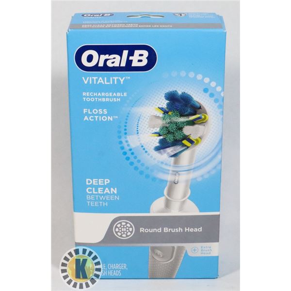 NEW ORAL-B VITALITY RECHARGEABLE TOOTHBRUSH