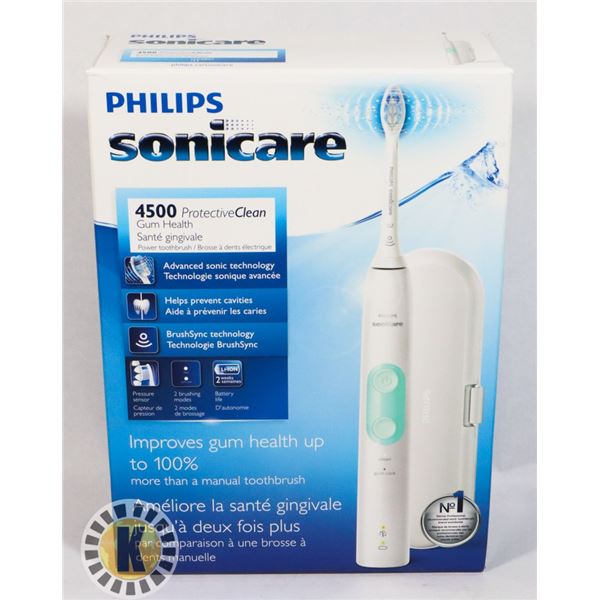 NEW PHILIPS SONICARE 4500, RECHARGEABLE TOOTH