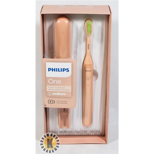 NEW PHILIPS ONE POWER TOOTHBRUSH (RECHARGEABLE)