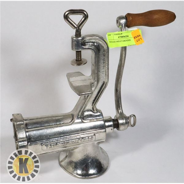VINTAGE MEAT GRINDER