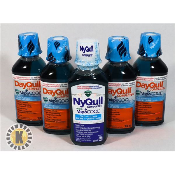 BAG OF DAYQUIL AND DAYQUIL