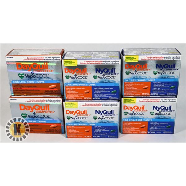 BAG OF DAYQUIL/ NYQUILL PILLS