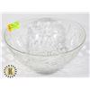 Image 1 : CLEAR BOWL WITH FRUIT DESIGNS
