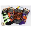 Image 1 : FOUR NEW SUGAR SKULL THEME CREW SOCKS