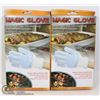 Image 1 : LOT OF TWO NEW MAGIC GLOVE HOT SURFACE