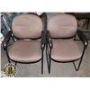 LOT OF TWO MATCHING OFFICE CHAIRS