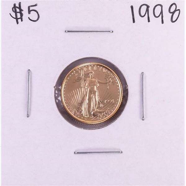 1998 $5 American Gold Eagle Coin