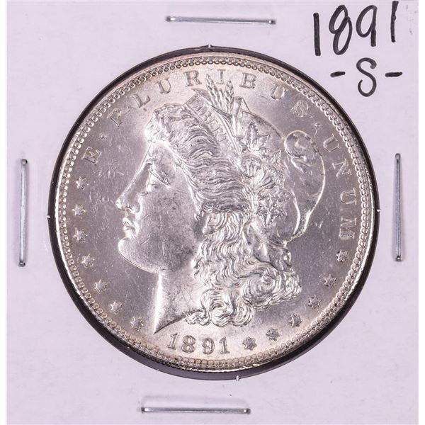 1891-S $1 Morgan Silver Dollar Coin