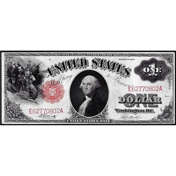 1917 $1 Legal Tender Note