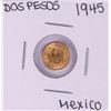 Image 1 : 1945 Mexico Dos Pesos Gold Coin
