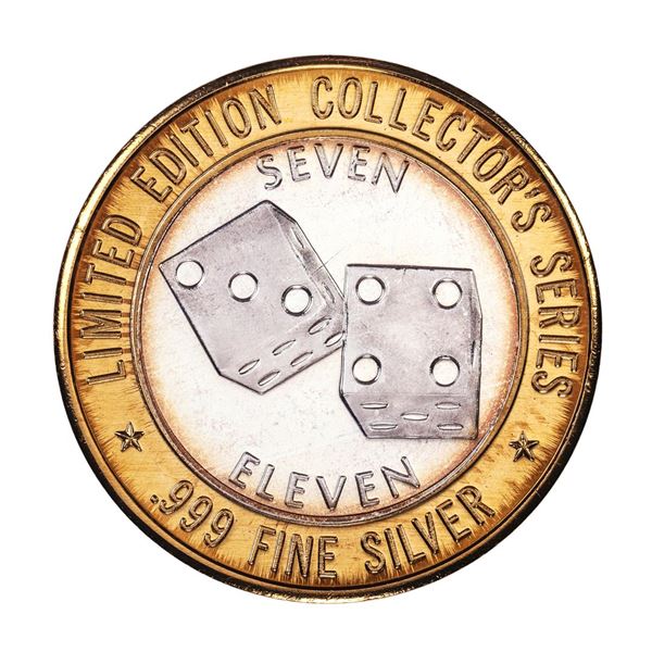 .999 Fine Silver Casino St. Charles Riverfront $10 Limited Edition Gaming Token