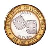 Image 1 : .999 Fine Silver Casino St. Charles Riverfront $10 Limited Edition Gaming Token