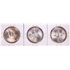 Image 2 : Lot of (3) 1980 Mexico Onza Silver Coins
