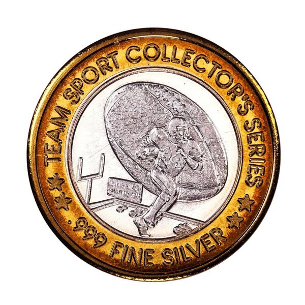 .999 Fine Silver Station Casino St Charles Missouri $10 Limited Edition Gaming Token