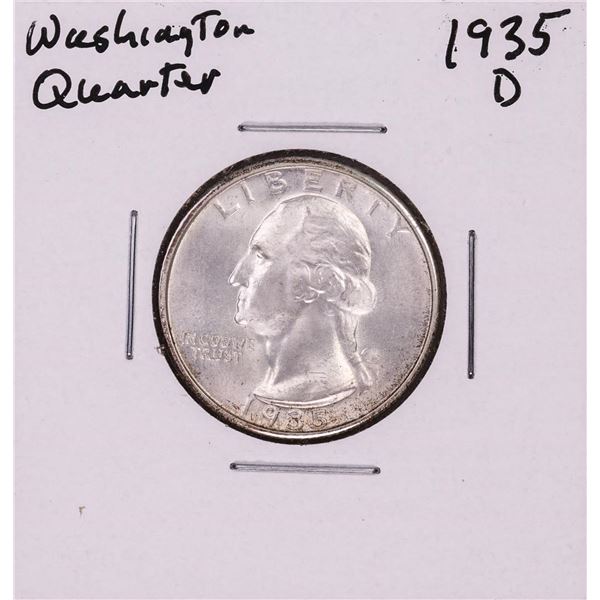 1935-D Washington Quarter Coin