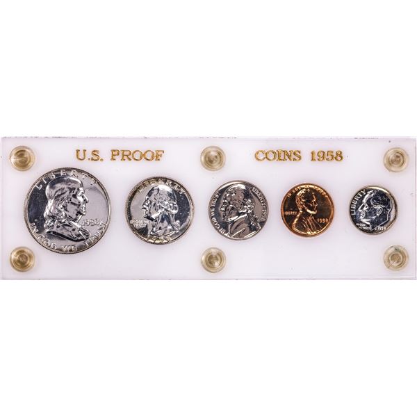 1958 (5) Coin Proof Set