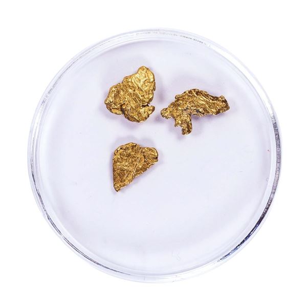 Lot of Gold Nuggets 2.12 Grams Total Weight