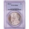 Image 1 : 1884-O $1 Morgan Silver Dollar Coin PCGS MS64