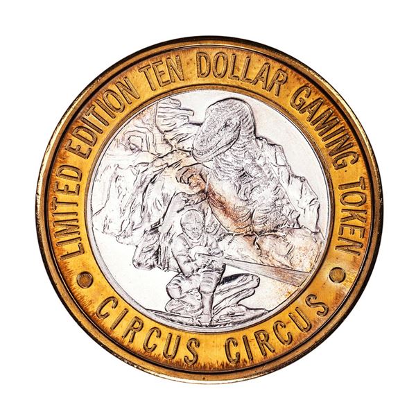 .999 Silver Circus Circus Hotel & Casino Reno, NV $10 Limited Edition Gaming Token