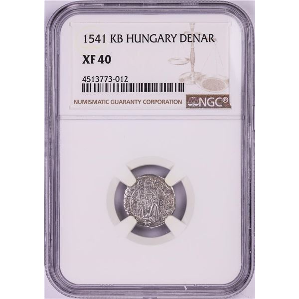 1541 KB Hungary Denar 'Madonna and Child' Coin NGC XF40