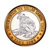 Image 1 : .999 Silver Sam's Town Las Vegas $10 Casino Limited Edition Gaming Token