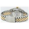 Image 5 : Rolex Men's Two Tone Champagne Diamond Pyramid Bezel Datejust Wristwatch