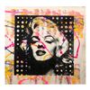 Image 1 : Rodgers "Marilyn Monroe" Original Mixed Media On Canvas