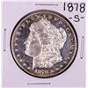 Image 1 : 1878-S $1 Morgan Silver Dollar Coin