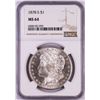 Image 1 : 1878-S $1 Morgan Silver Dollar Coin NGC MS64