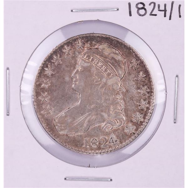 1824/1 Capped Bust Half Dollar Coin