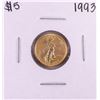 Image 1 : 1993 $5 American Gold Eagle Coin