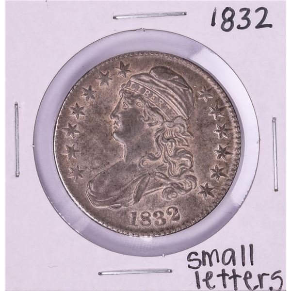 1832 Small Letters Capped Bust Half Dollar Coin