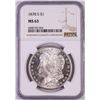 Image 1 : 1878-S $1 Morgan Silver Dollar Coin NGC MS63