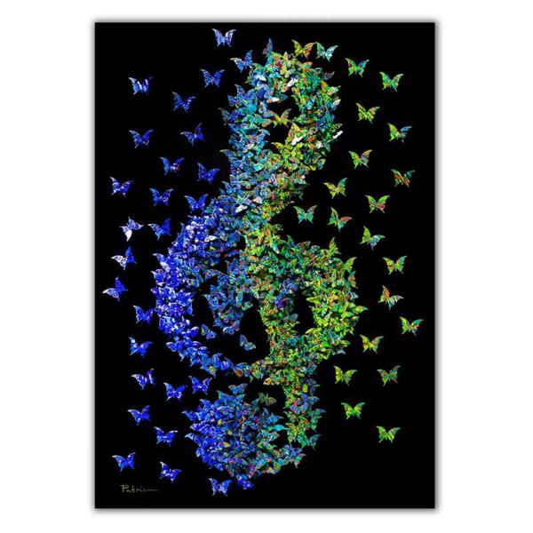 Govezensky "Sound Of Love" Original Mixed Media On Wood