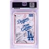 Image 2 : 2020 Topps x Mister Cartoon Dodgers World Series Champions MLB Card PSA Mint 9