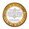 Image 2 : .999 Fine Silver Gold River Laughlin, Nevada $10 Limited Edition Gaming Token