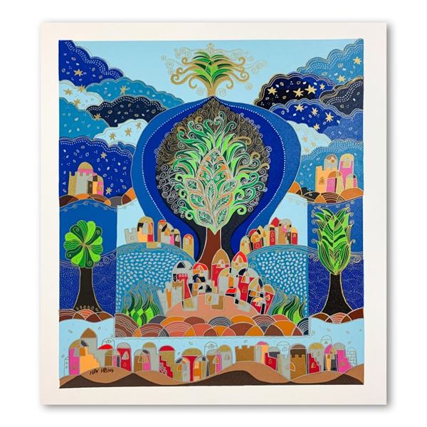 Ilan Hasson "Tree Of Life" Limited Edition Serigraph On Paper