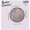 Image 1 : 1898-S Barber Quarter Coin