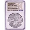 Image 1 : 2016-W Lettered Edge $1 Proof American Silver Eagle Coin NGC PF70 Ultra Cameo