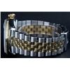 Image 7 : Rolex Mens Two Tone Mother Of Pearl Diamond & Sapphire Datejust Wristwatch