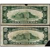 Image 2 : Lot of (2) 1934A $10 North Africa WWII Emergency Issue Silver Certificate Notes