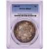 Image 1 : 1884-O $1 Morgan Silver Dollar Coin PCGS MS63 Toning