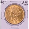 Image 1 : 1896-S $20 Liberty Head Double Eagle Gold Coin