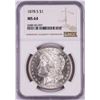Image 1 : 1878-S $1 Morgan Silver Dollar Coin NGC MS64